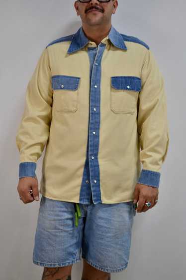 Western Colourblock Shirt