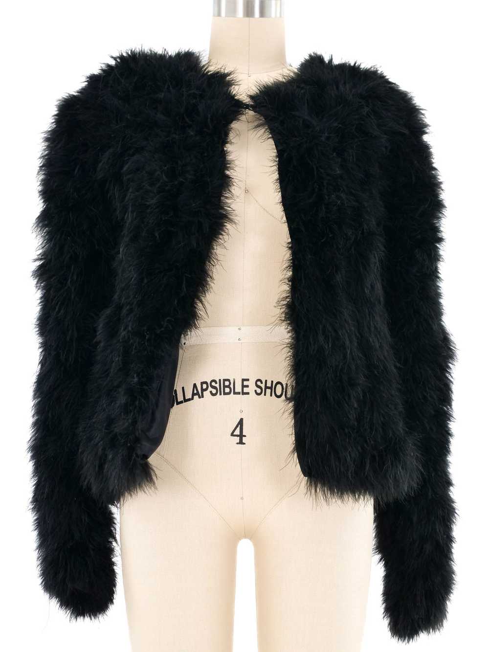 Sonia Rykiel Marabou Feather Jacket - image 1