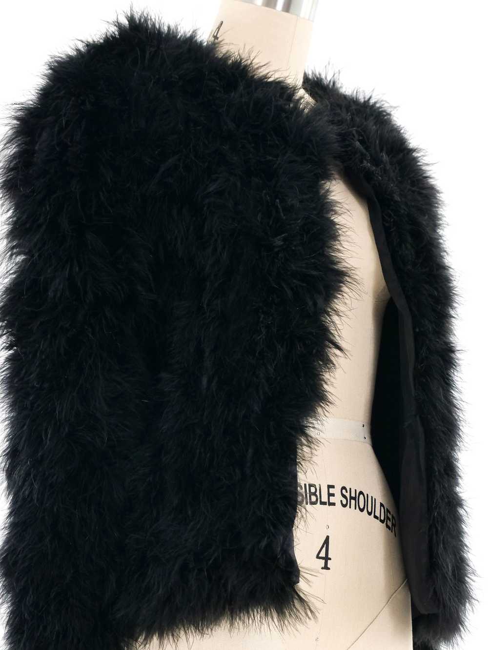 Sonia Rykiel Marabou Feather Jacket - image 2