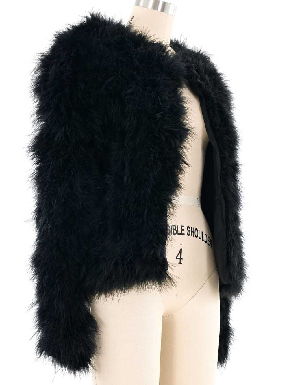 Sonia Rykiel Marabou Feather Jacket - image 3