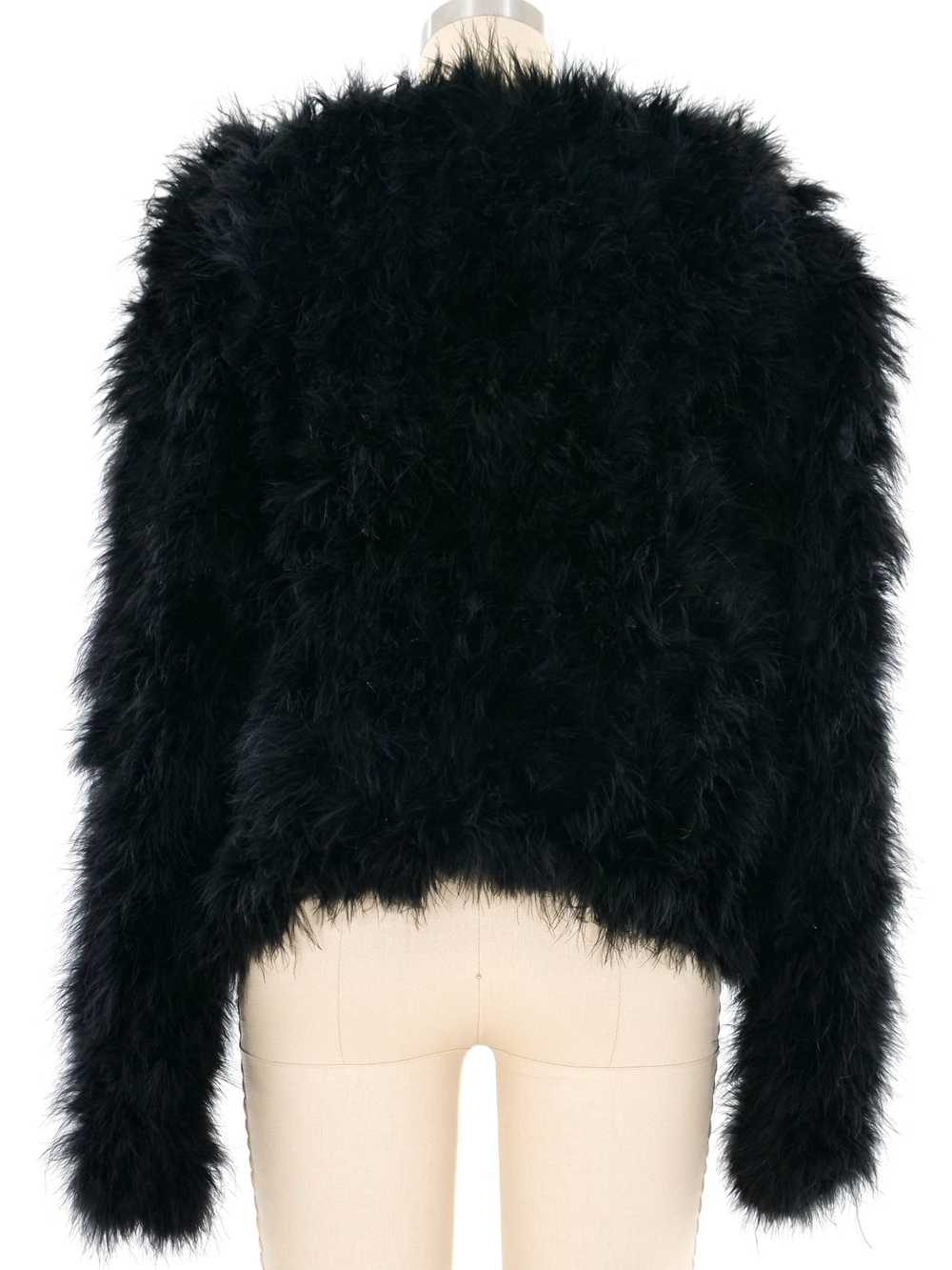 Sonia Rykiel Marabou Feather Jacket - image 4