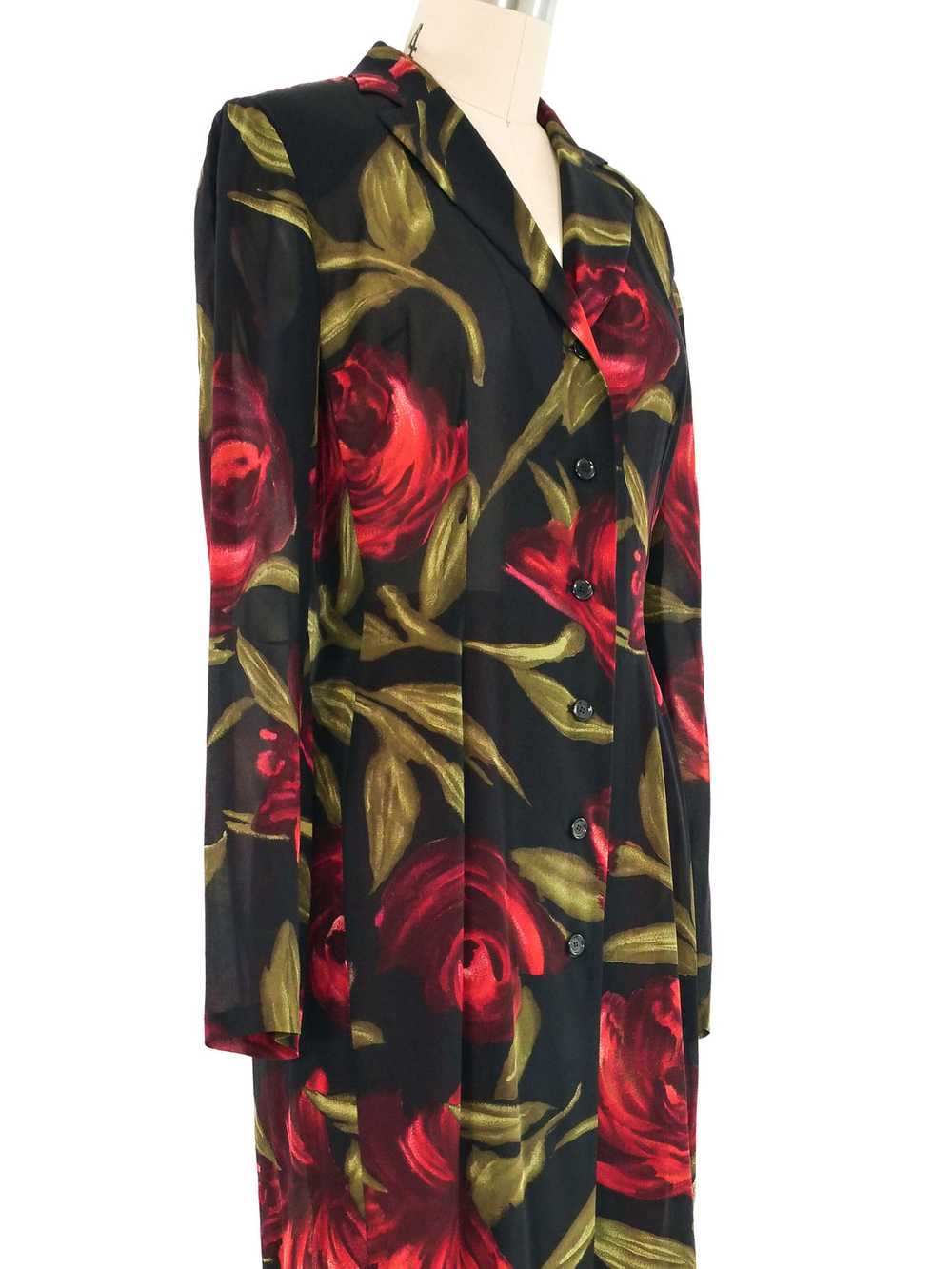 Dolce and Gabbana Floral Duster Ensemble - image 2