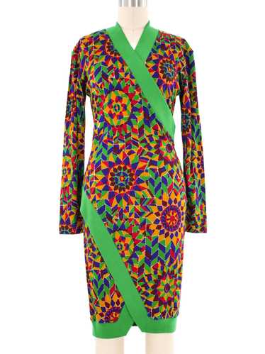 Missoni Mosaic Surplice Dress