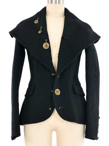 Jean Paul Gaultier Tailored Wool Sailor Coat