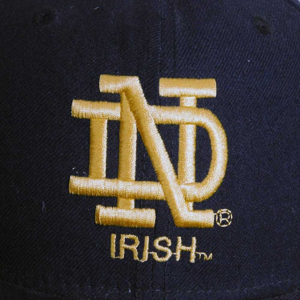 90s New Era Fighting Irish 5950 Fitted Hat Size 7… - image 2