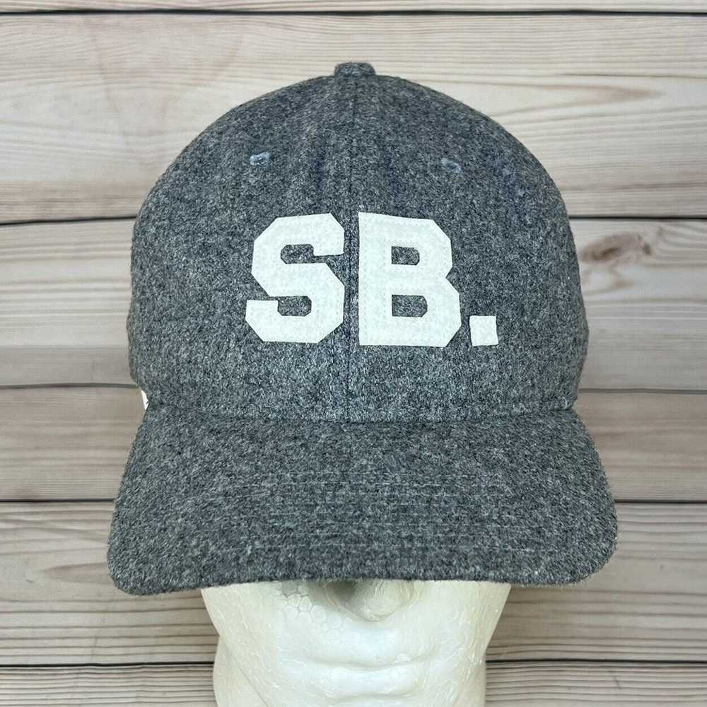 Nike SB Infield Pro Hat Grey Wool Blend Leather S… - image 2