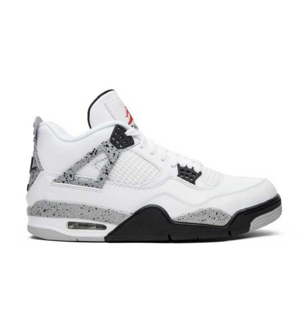 Jordan Brand × Nike Air Jordan 4 White Cement - image 1