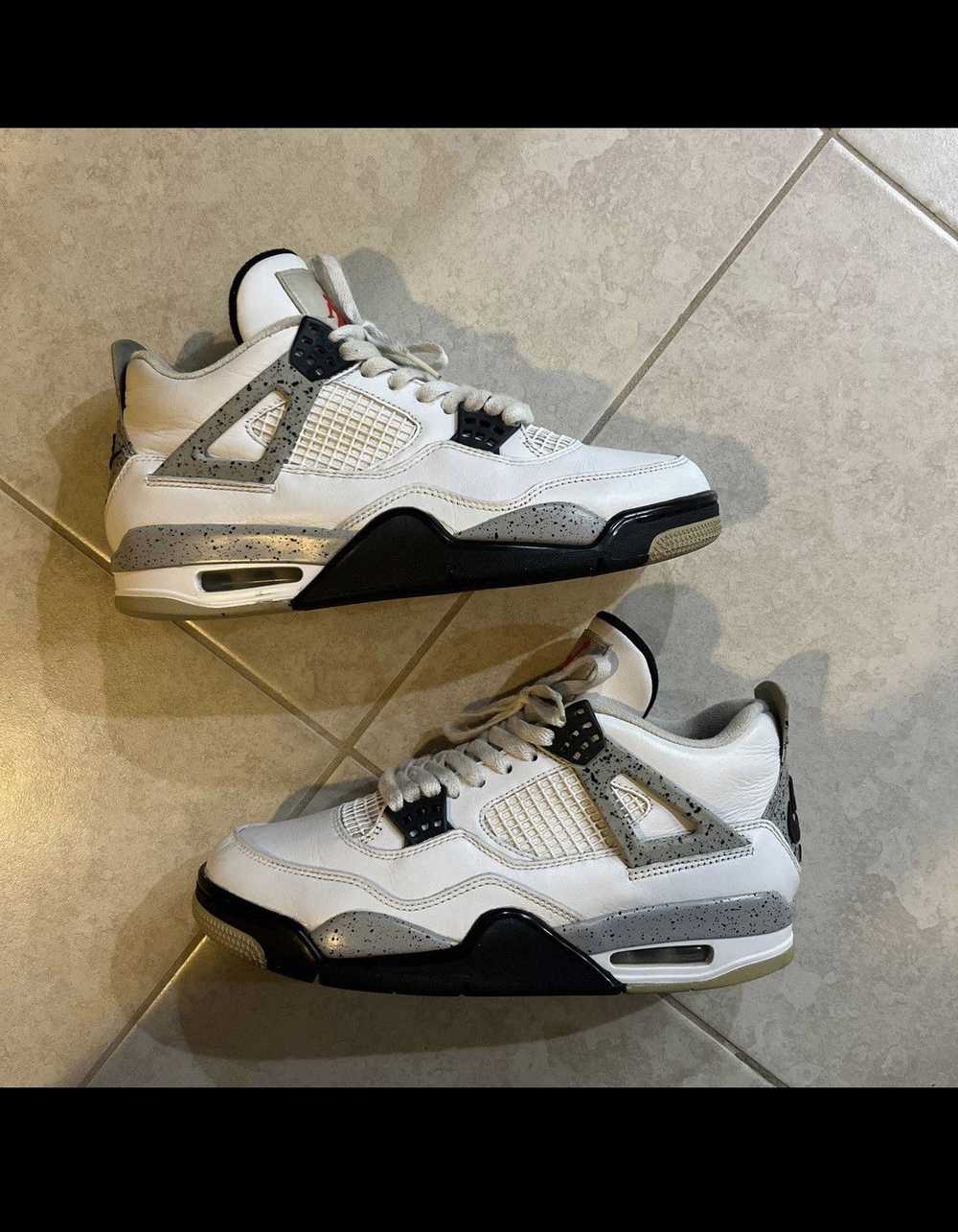 Jordan Brand × Nike Air Jordan 4 White Cement - image 2