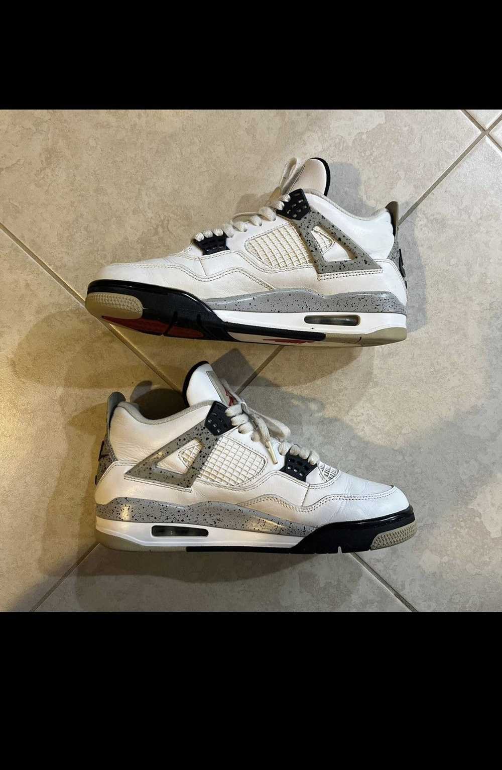 Jordan Brand × Nike Air Jordan 4 White Cement - image 3