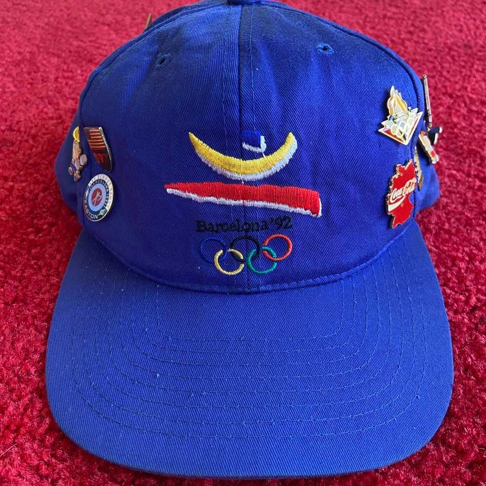 Vintage 92' Olympics Barcelona Hat - image 1