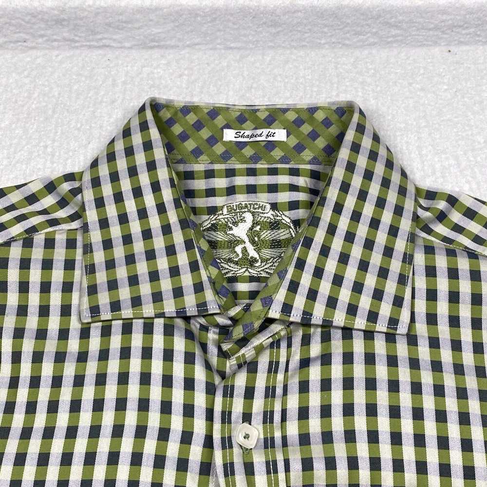 Bugatchi Bugatchi Shaped Fit Shirt Mens Large Mul… - image 3