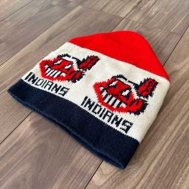 【Vintage Knit Cap】Cleveland Indians