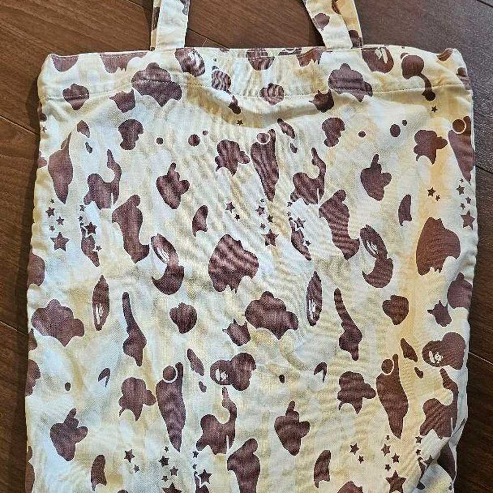 A BATHING APE Ape Camo Star Camo Tote Bag 90s - image 1