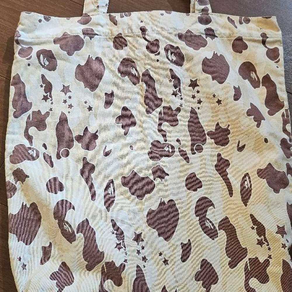 A BATHING APE Ape Camo Star Camo Tote Bag 90s - image 4