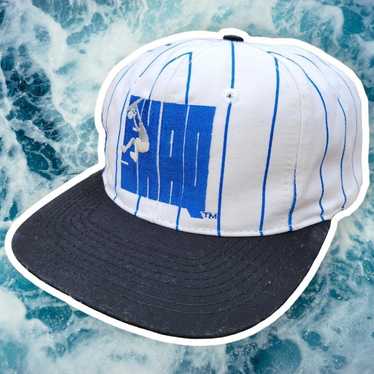 Reebok Men's White and Blue Shaq Hat - image 1