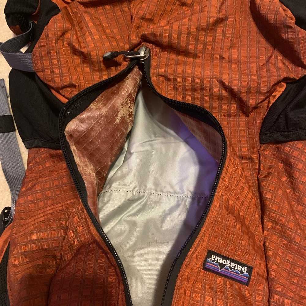 Patagonia Catalyst Backpack Pack Orange Ripstop G… - image 6