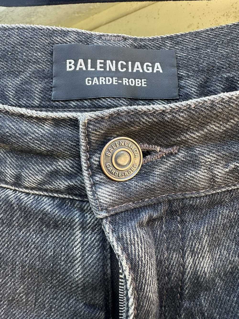 Balenciaga Balenciaga ss24 garde robe flared jeans - image 3