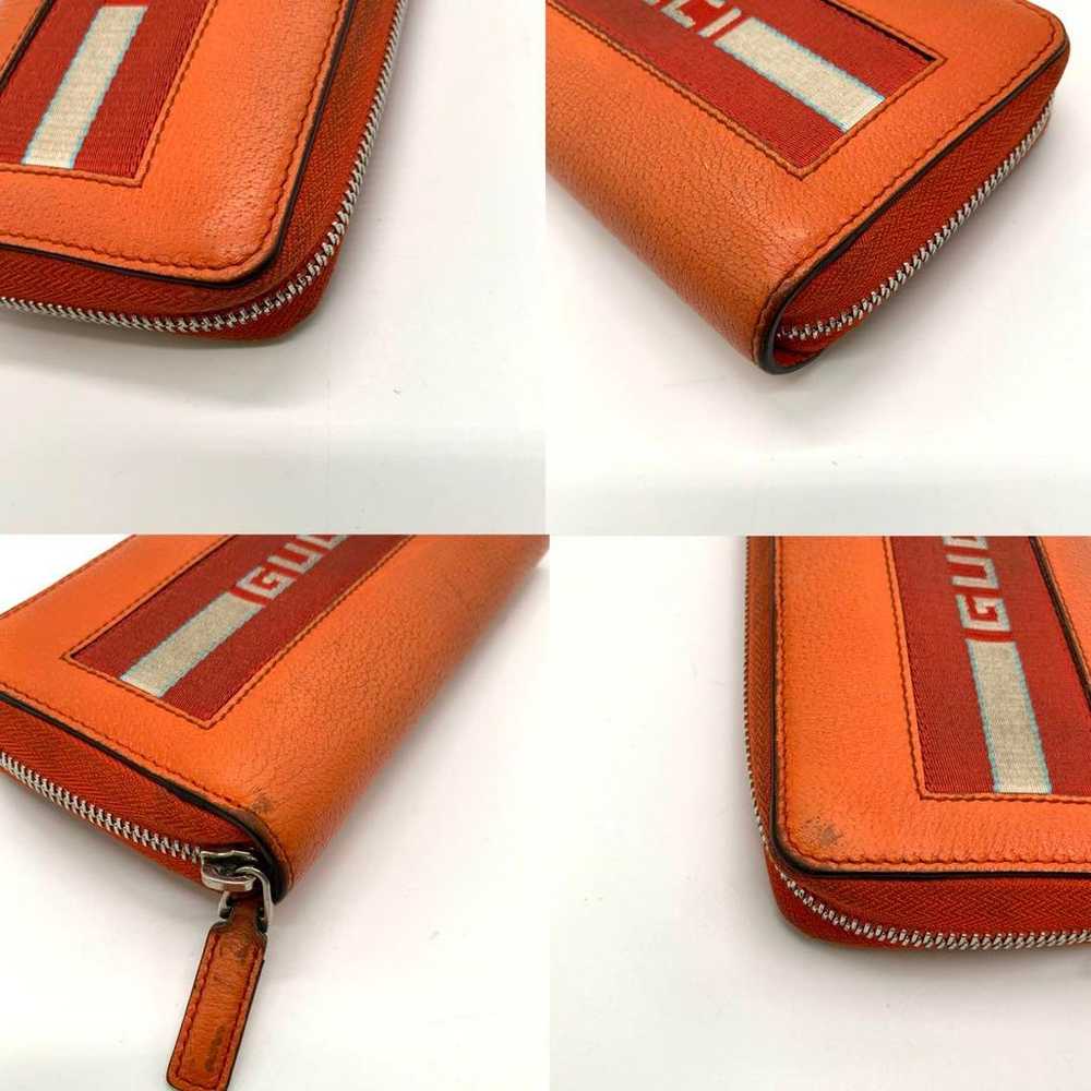 Quality item ✨ Gucci stripe zippy long wallet org… - image 10