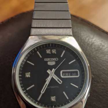 Vintage Diamond Seiko Five 6309 720C - image 1