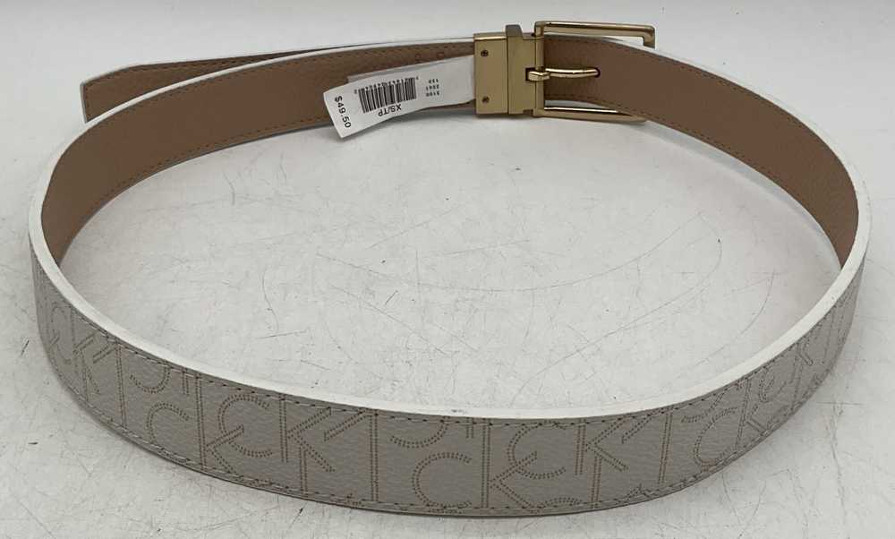 Calvin Klein Accessories Lot Logo Belt Black Cros… - image 11