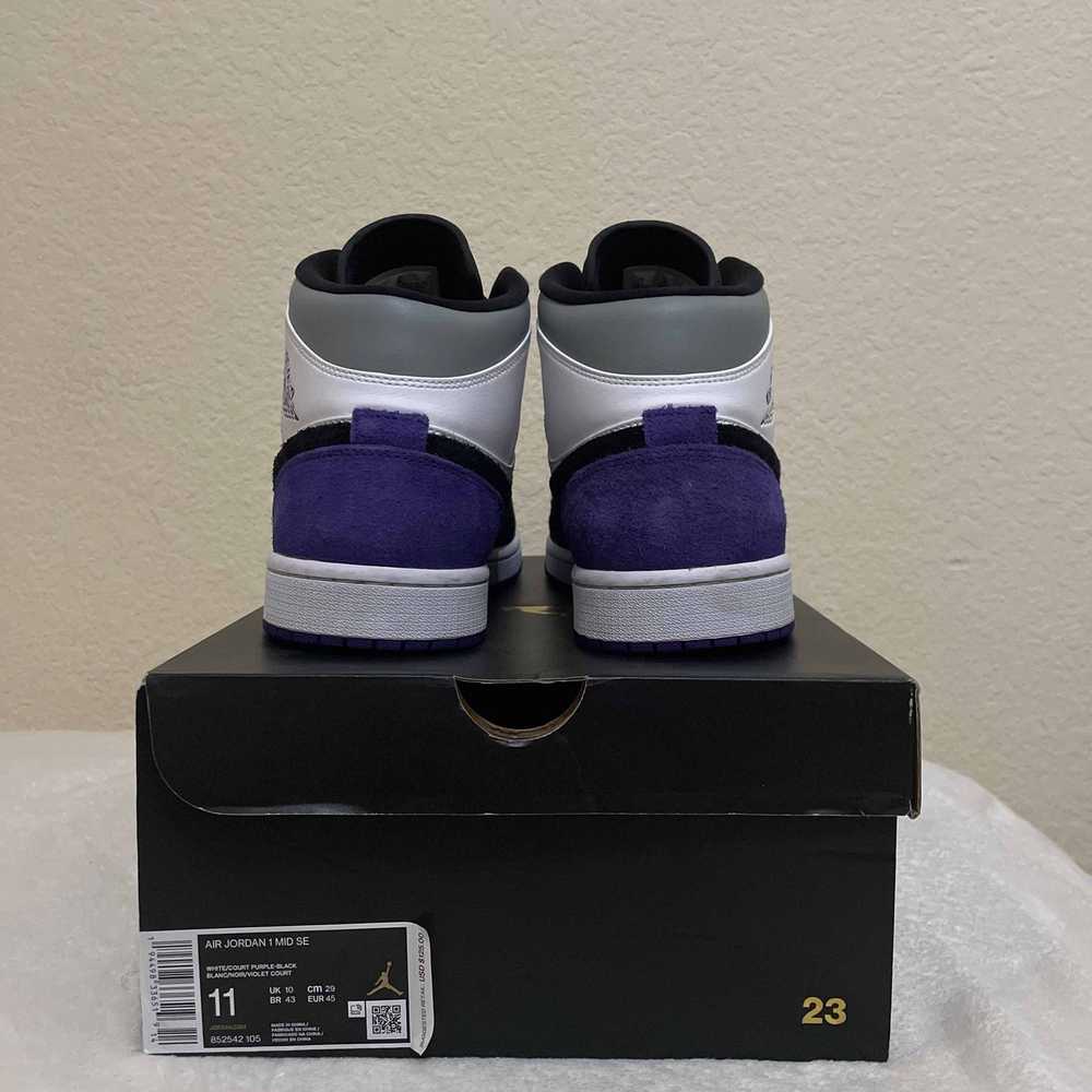 Jordan Brand Air Jordan 1 Mid SE Varsity Purple - image 4