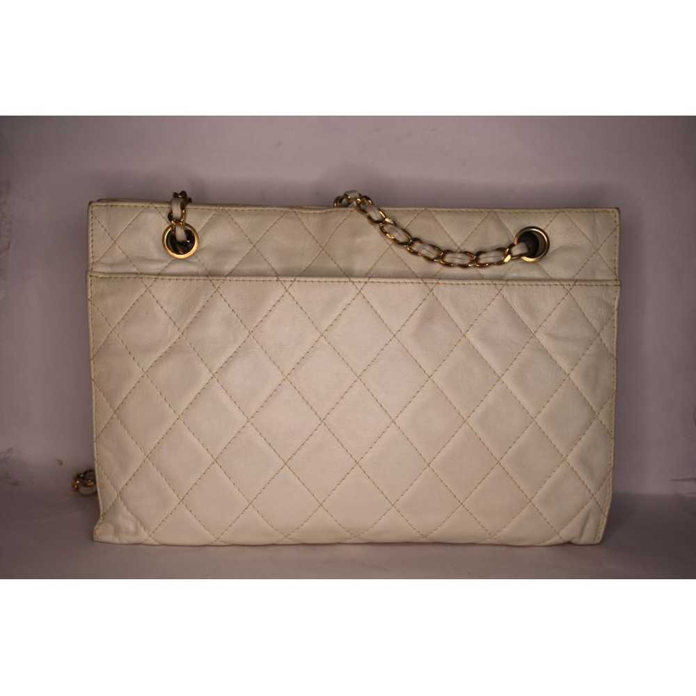 Chanel Classic Cc Shopping leather handbag - image 2