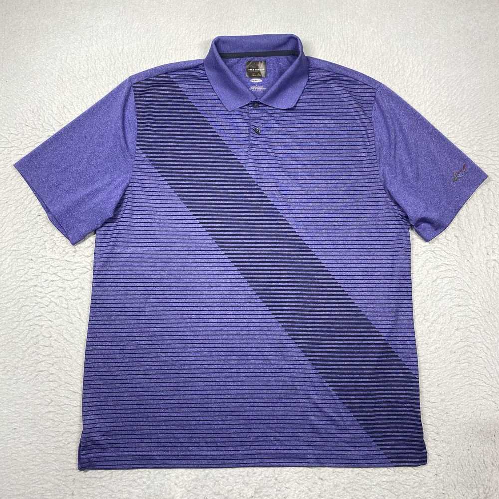 Tasso Elba Greg Norman Play Dry Polo Shirt Mens L… - image 1