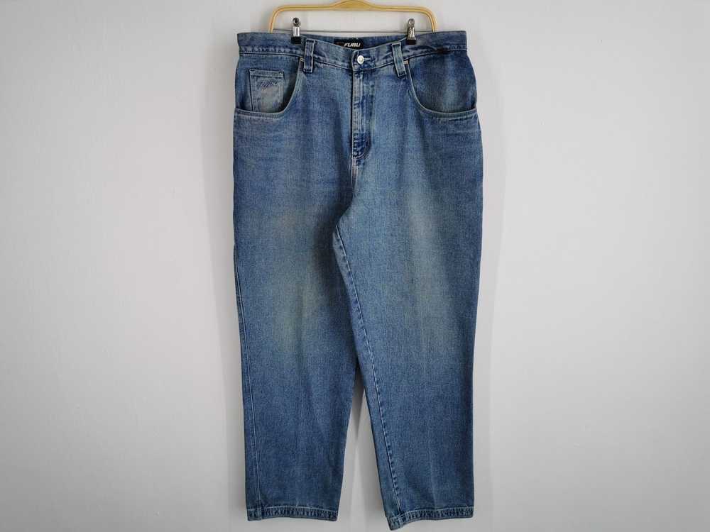 Fubu Vintage 90's Fubu Denim Jeans Big Size 40/40… - image 2