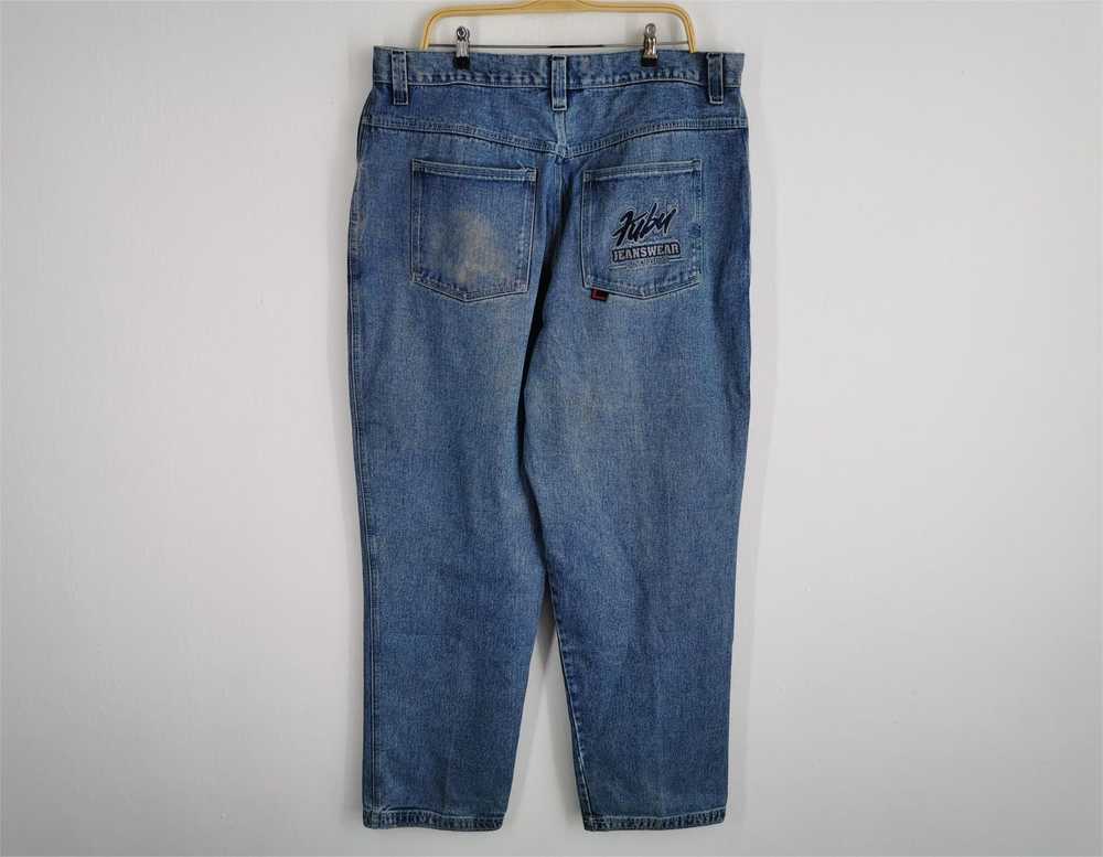 Fubu Vintage 90's Fubu Denim Jeans Big Size 40/40… - image 3