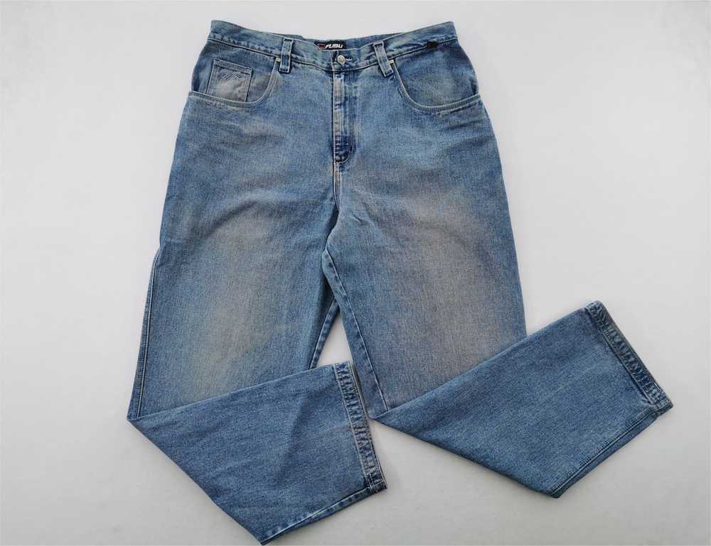 Fubu Vintage 90's Fubu Denim Jeans Big Size 40/40… - image 4