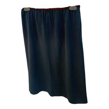 Prada Silk mid-length skirt - image 1