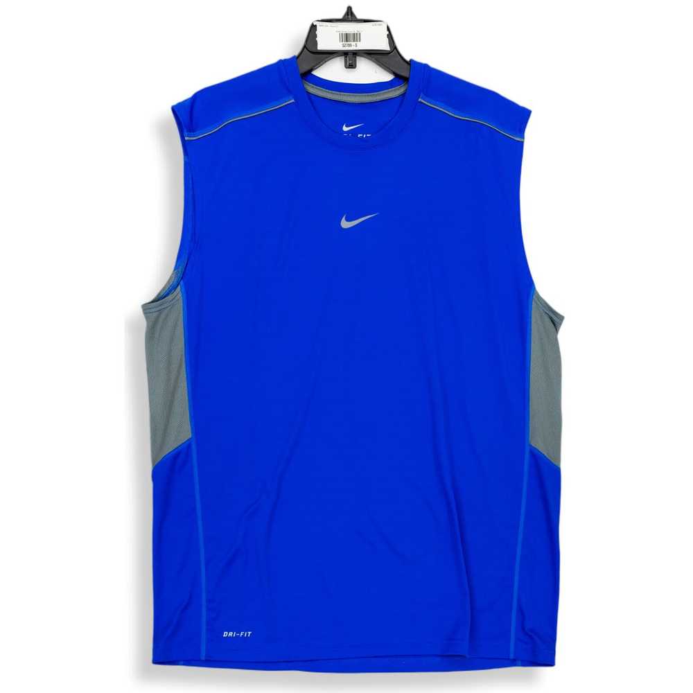 Men's Nike Blue Activewear Tank Top Size XL - image 1