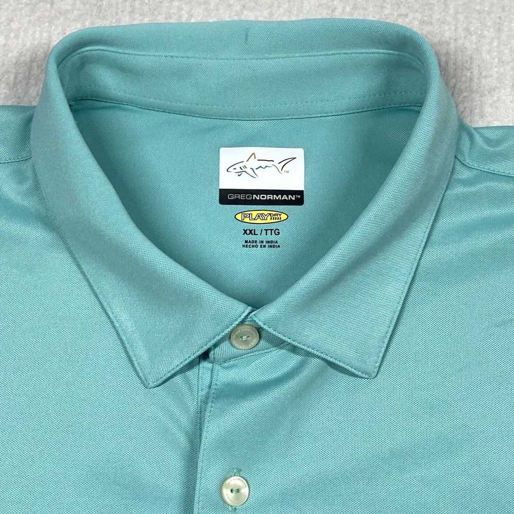 Vintage Greg Norman Polo Shirt Play Dry Mens 2XL … - image 3