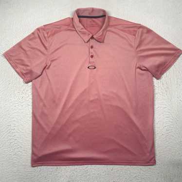 Oakley Oakley Polo Shirt Mens XL Red Short Sleeve… - image 1