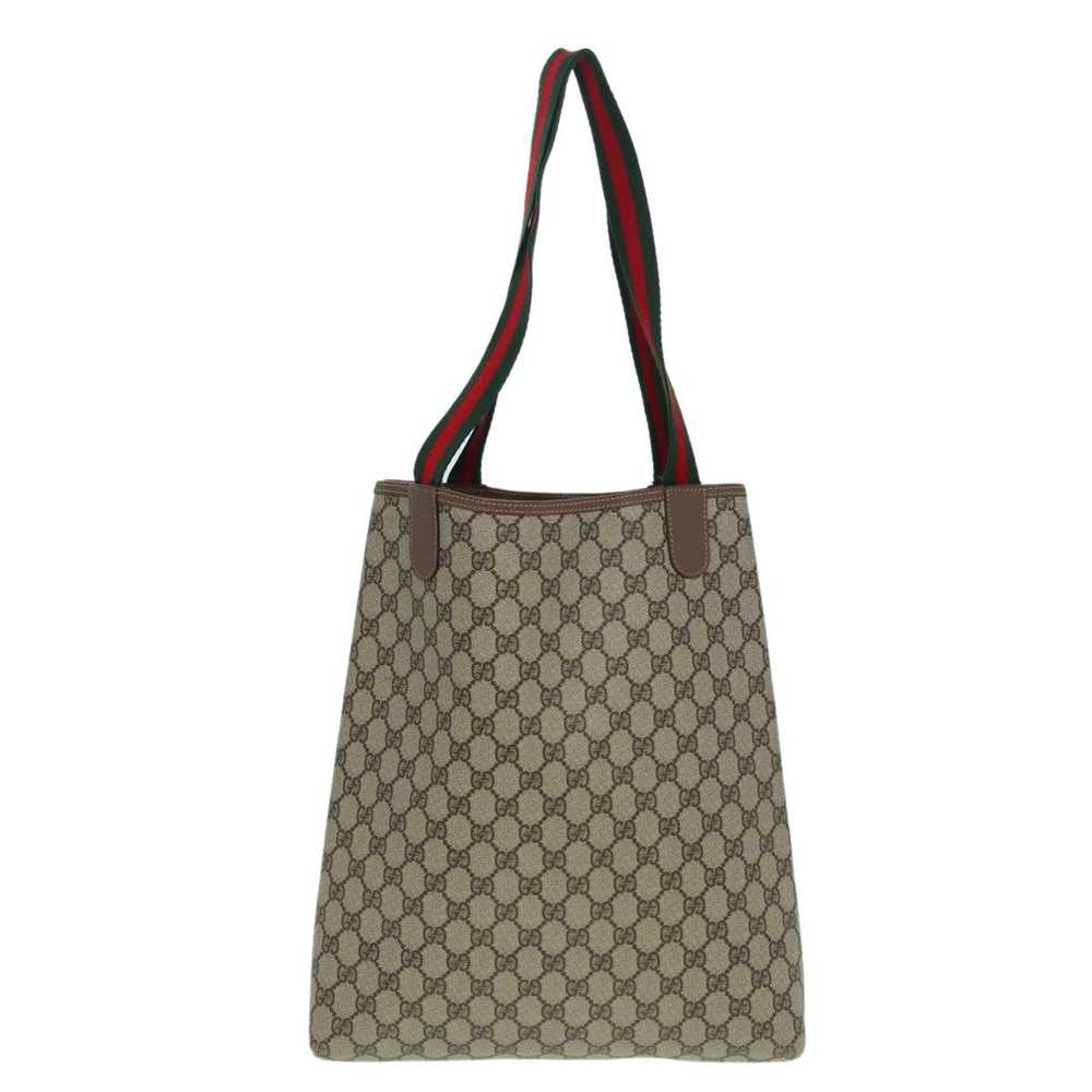 Gucci GUCCI GG Supreme Web Sherry Line Tote Bag P… - image 2