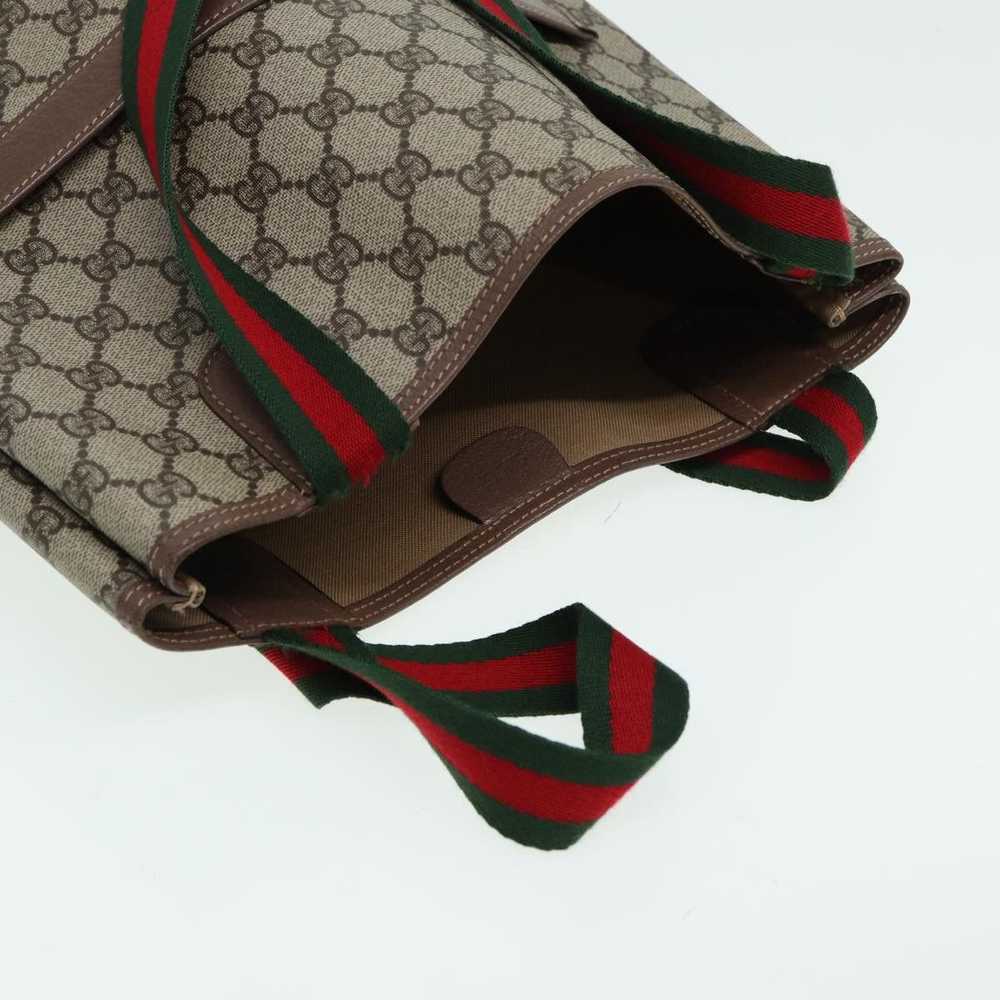 Gucci GUCCI GG Supreme Web Sherry Line Tote Bag P… - image 6