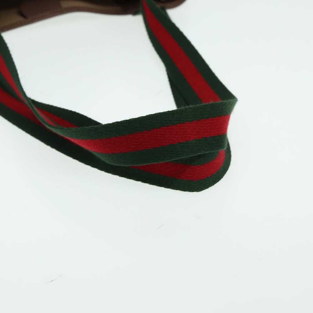 Gucci GUCCI GG Supreme Web Sherry Line Tote Bag P… - image 7