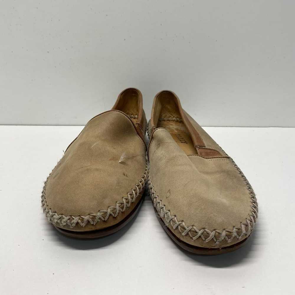 Authentic Bally Beige Suede Slip-On Casual Shoe M… - image 2