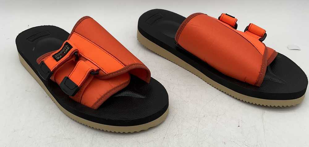 Suicoke Men's Orange Slide Sandals Size 10 - image 1