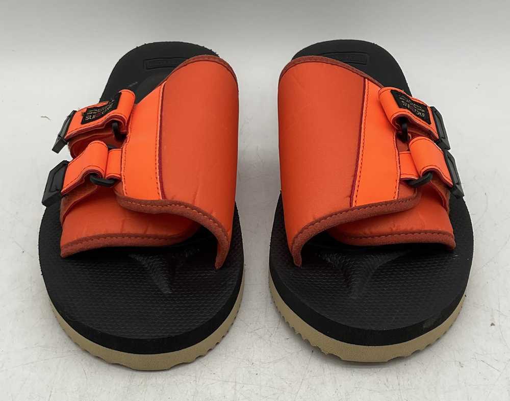 Suicoke Men's Orange Slide Sandals Size 10 - image 3