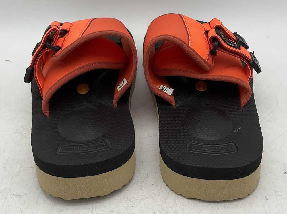 Suicoke Men's Orange Slide Sandals Size 10 - image 4