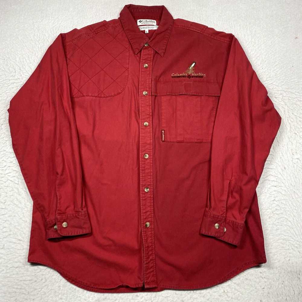 Vintage Vintage Columbia Hunting Shirt Mens Large… - image 1