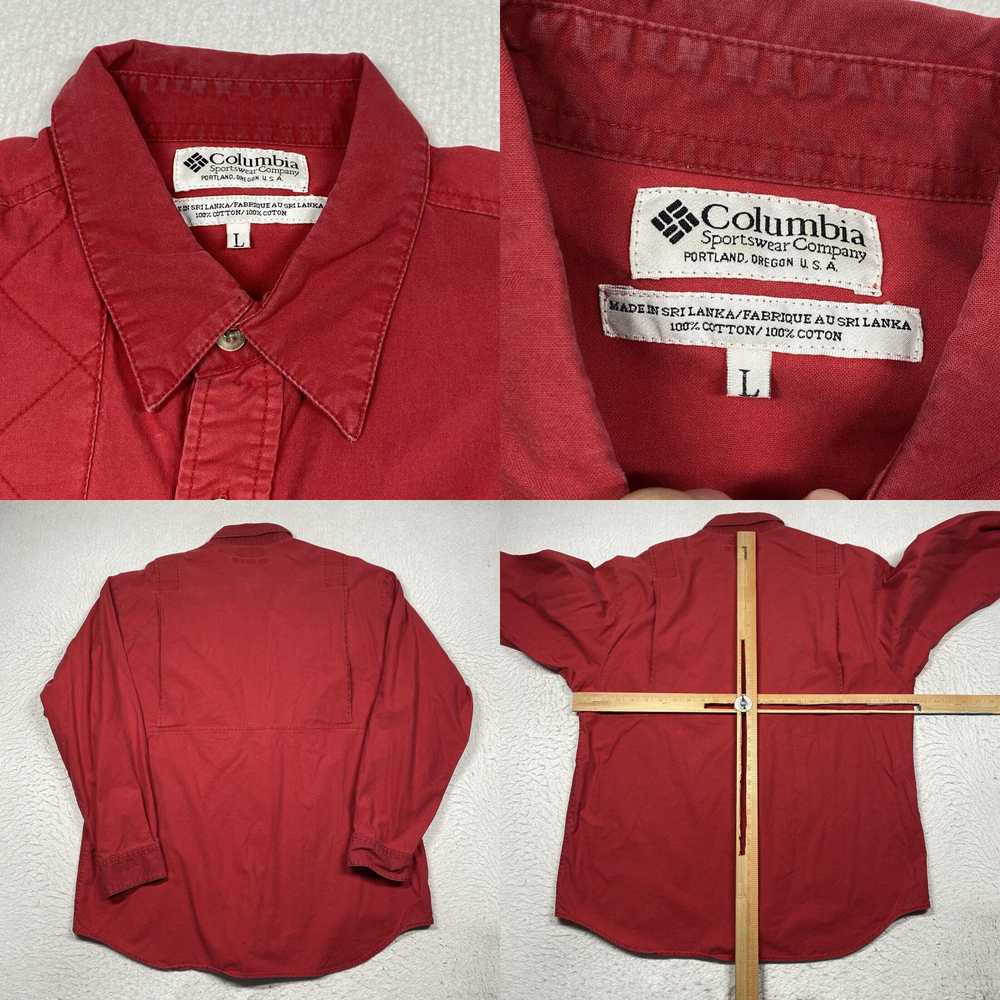 Vintage Vintage Columbia Hunting Shirt Mens Large… - image 4