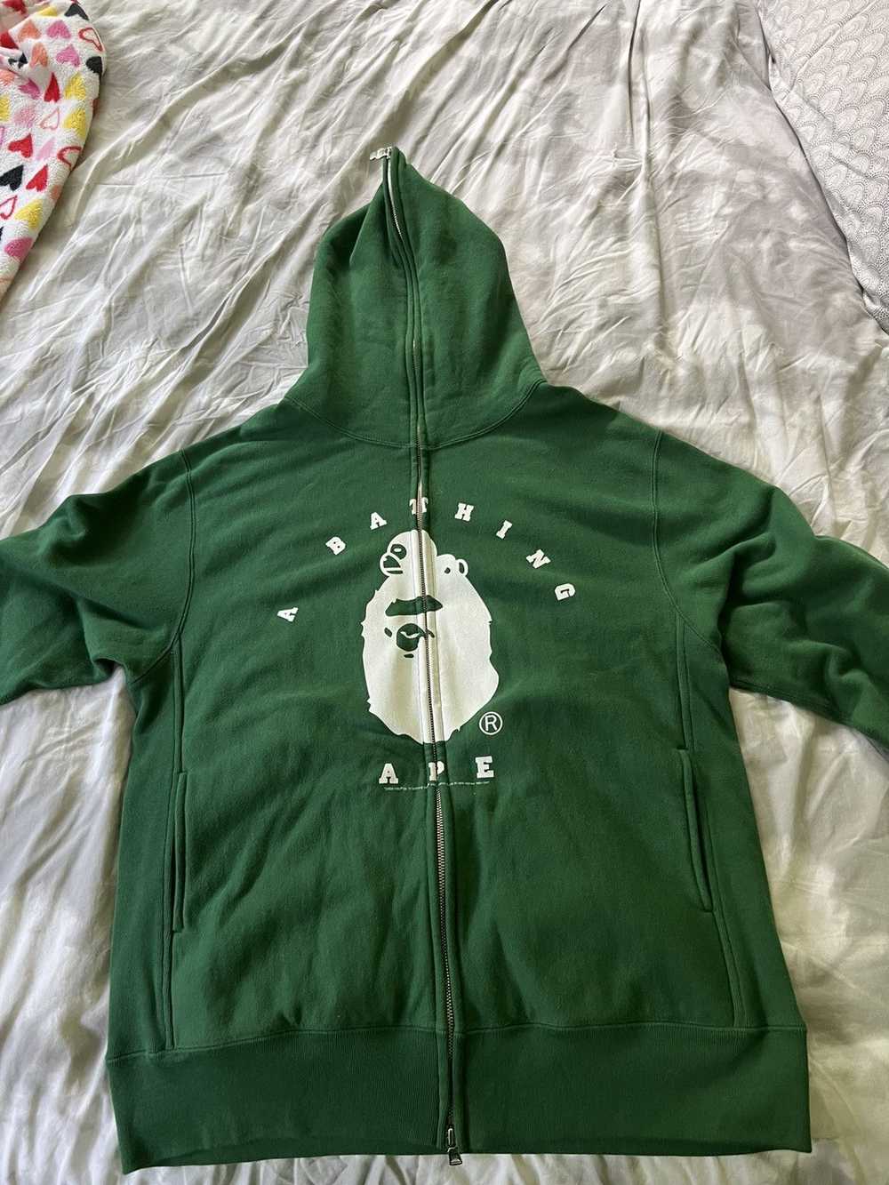 Bape Baby Milo College Full Zip Hoodie - image 7