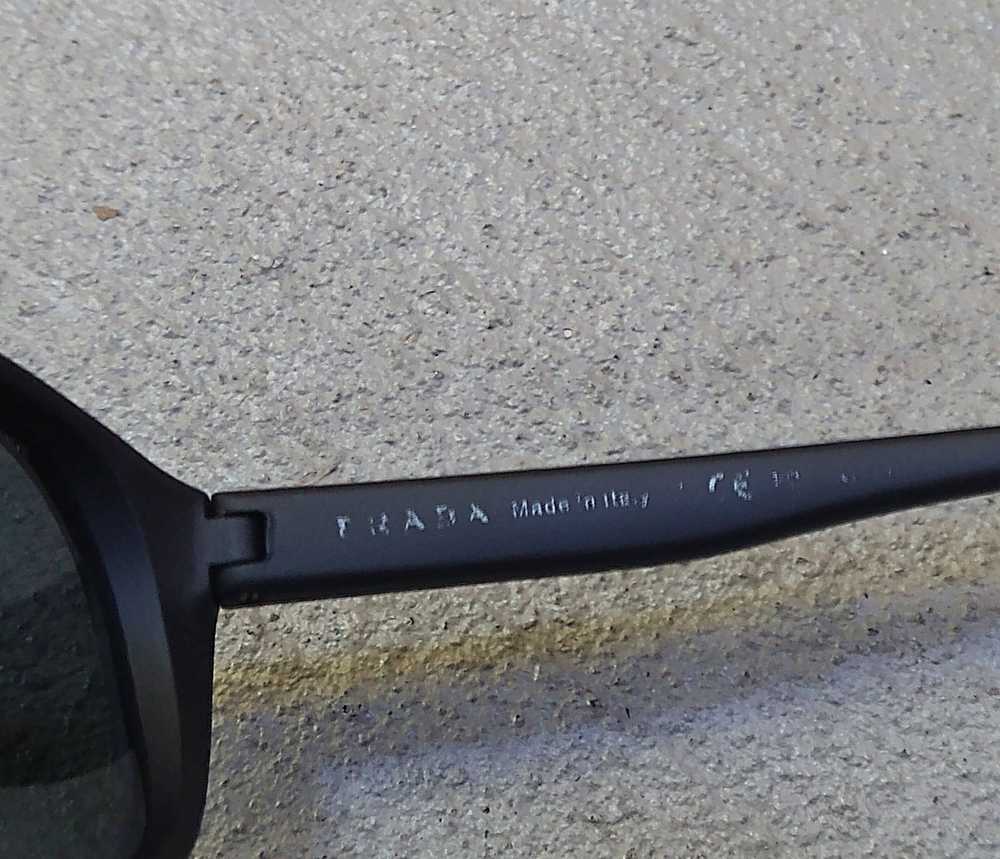 Prada Prada Sunglasses SPS 01R Black Blue Lens Li… - image 11