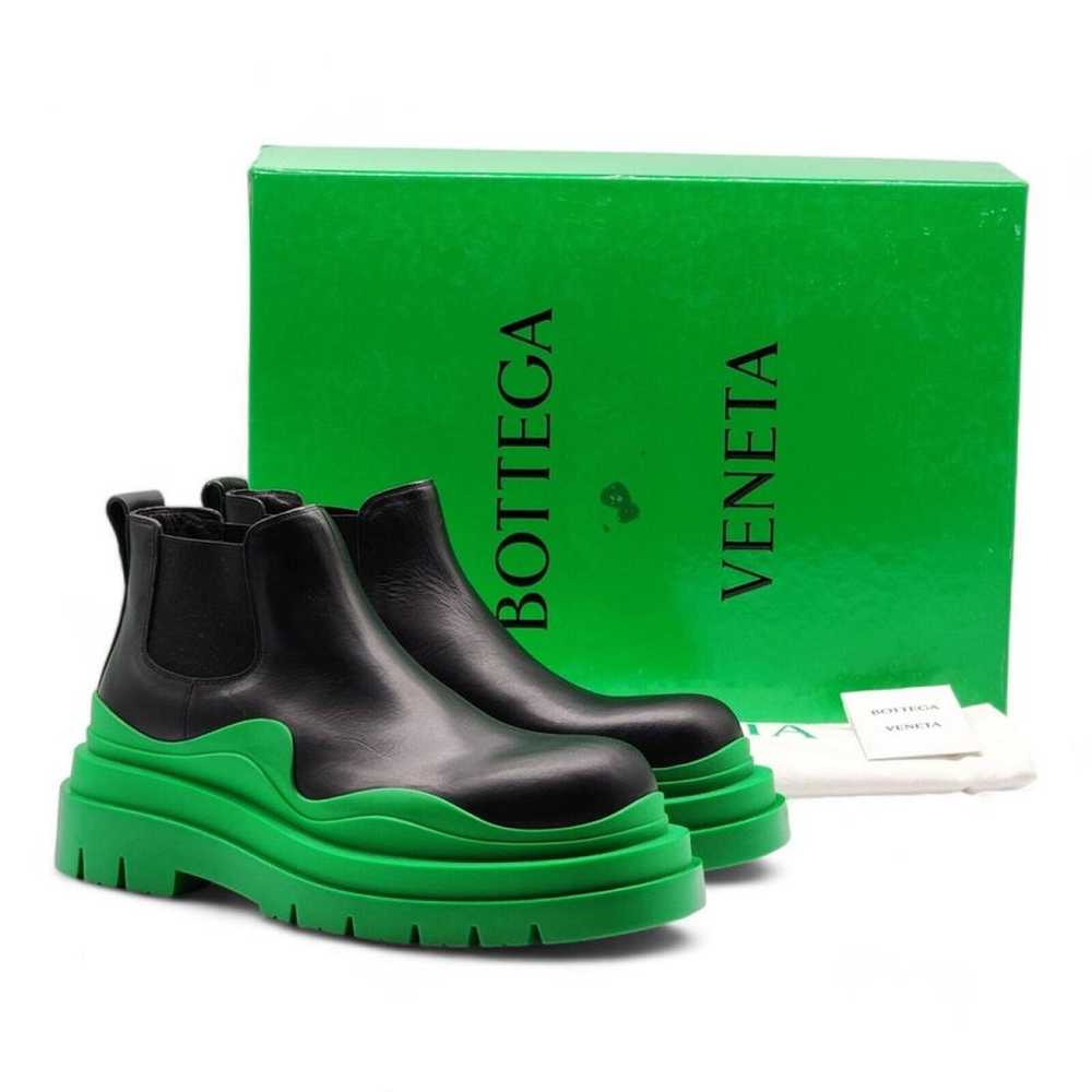 Bottega Veneta Tire leather boots - image 2