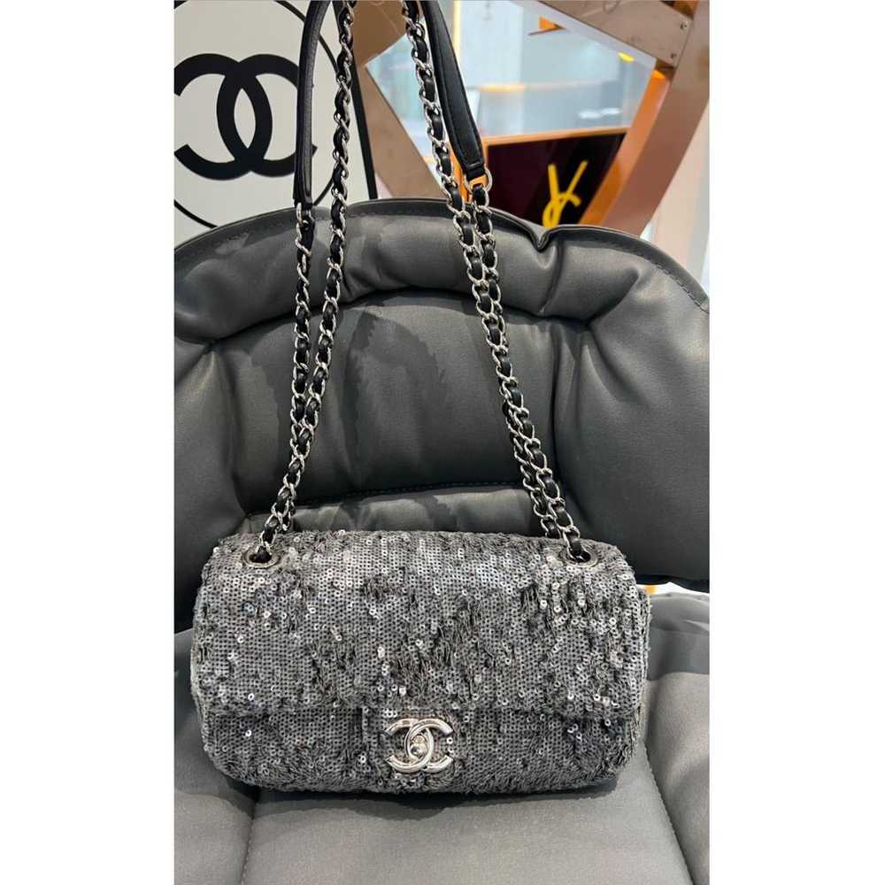 Chanel Timeless/Classique glitter crossbody bag - image 4