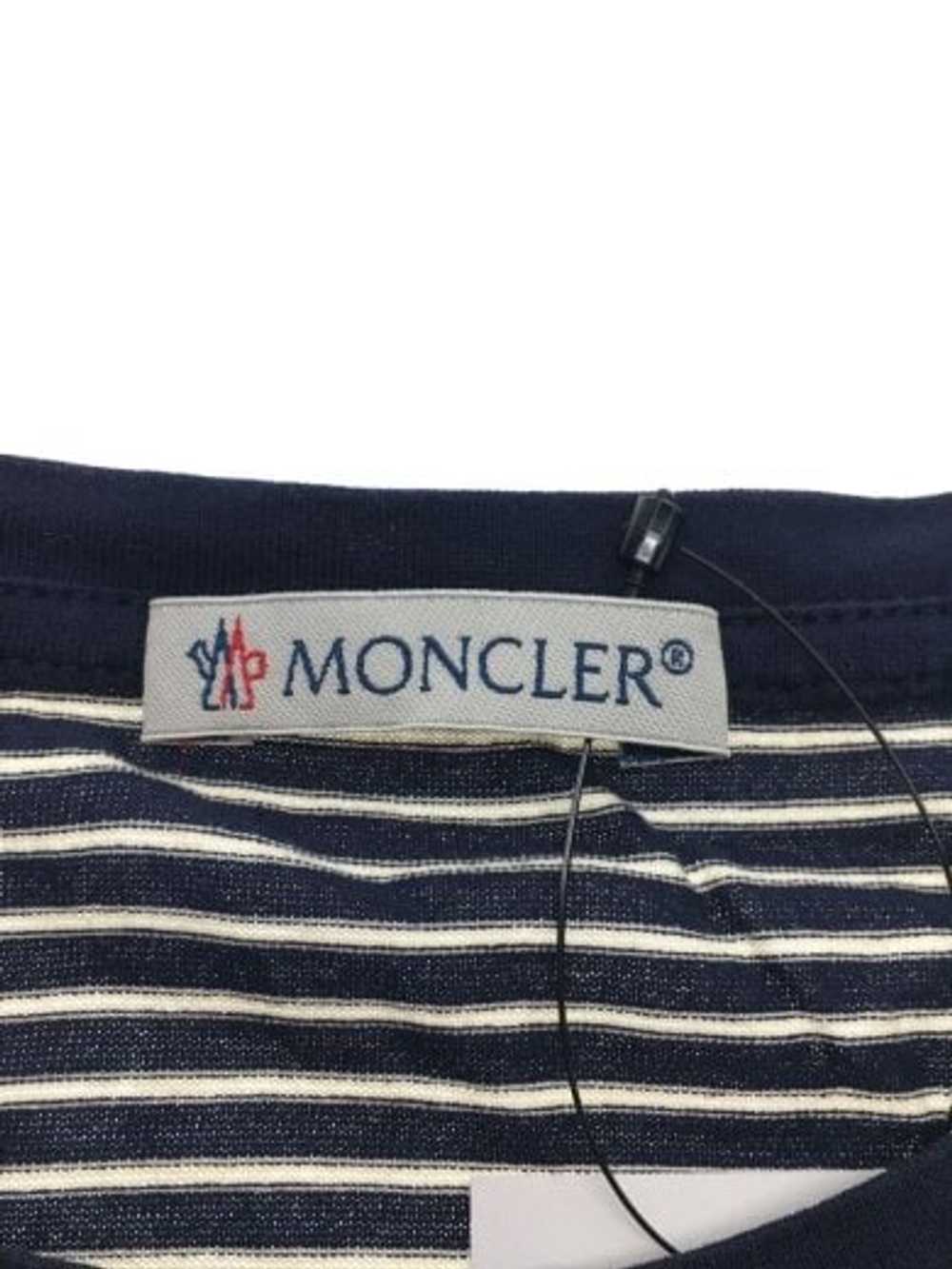 MONCLER/T-shirt/L/cotton/NVY/border/B1-091-80032-… - image 3