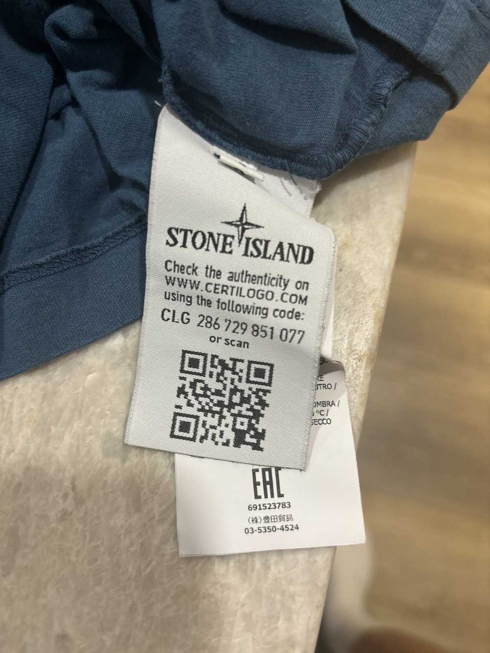 Barneys New York × Stone Island Stone Island Tee - image 5