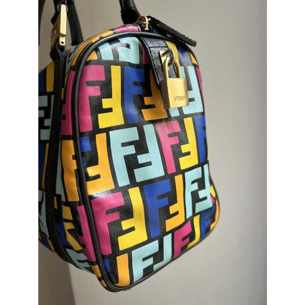 Fendi Forever Bauletto leather bowling bag - image 10